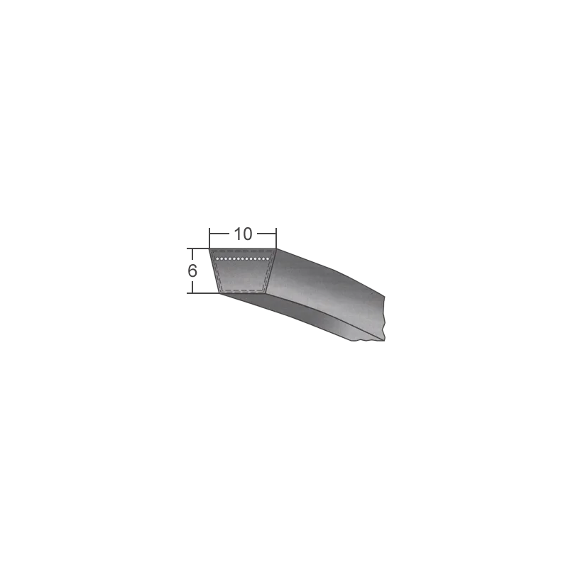 Klinový remeň 10x460 Li/480 Lw