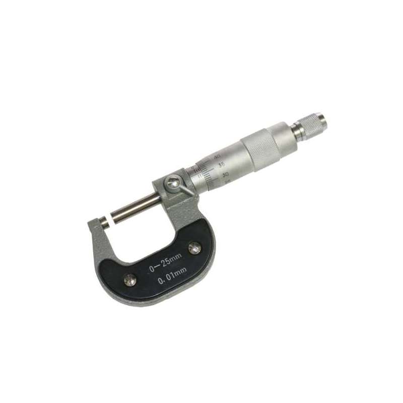 Mikrometer strmeňový 0-25mm, KINEX 7002