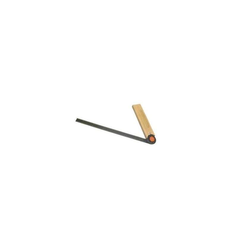 Uholník príložný kov/drevo nastaviteľný 750 mm 0 - 180 °, EXTOL 18799