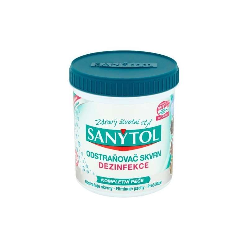 Sanytol Dezinfekcia odstraňovač škvŕn 450 g