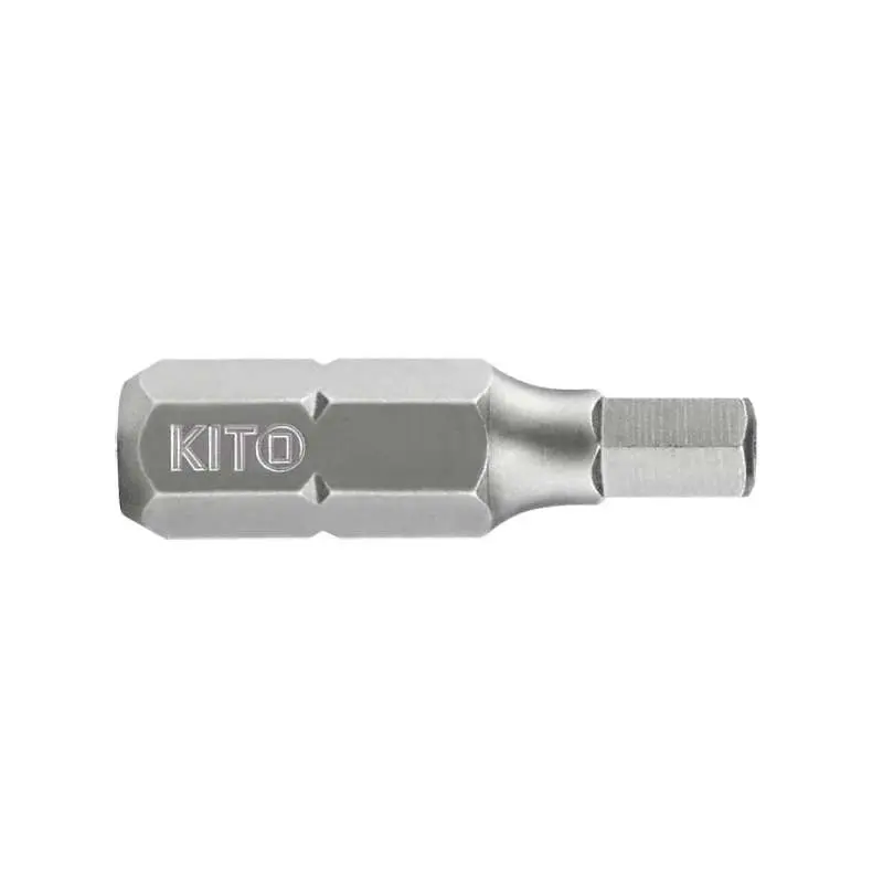 Bit šesťhranný imbus vrtaný H6.0x25 mm KITO 4810407