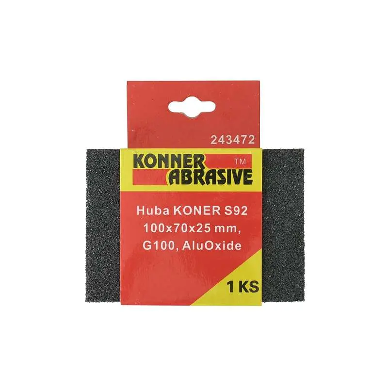 Huba KONER S92 100x70x25 mm, G100, AluOxide