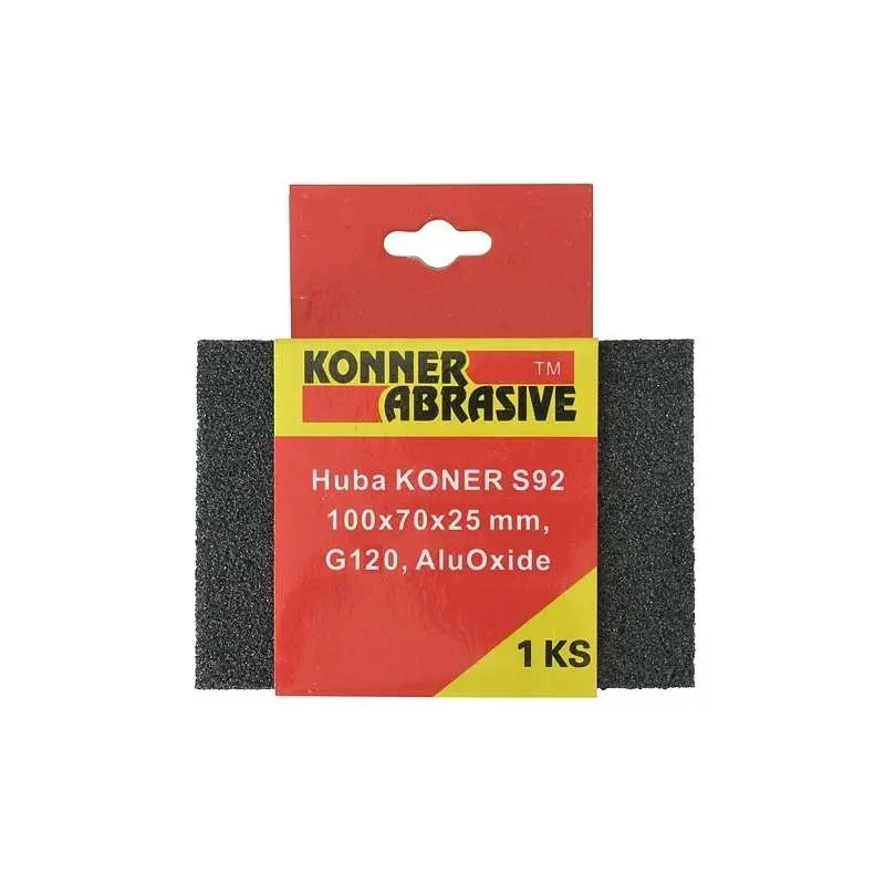 Huba KONER S92 100x70x25 mm, G120, AluOxide