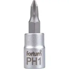 Hlavica zástrčná 1/4" PH1 krížový FORTUM 4701811