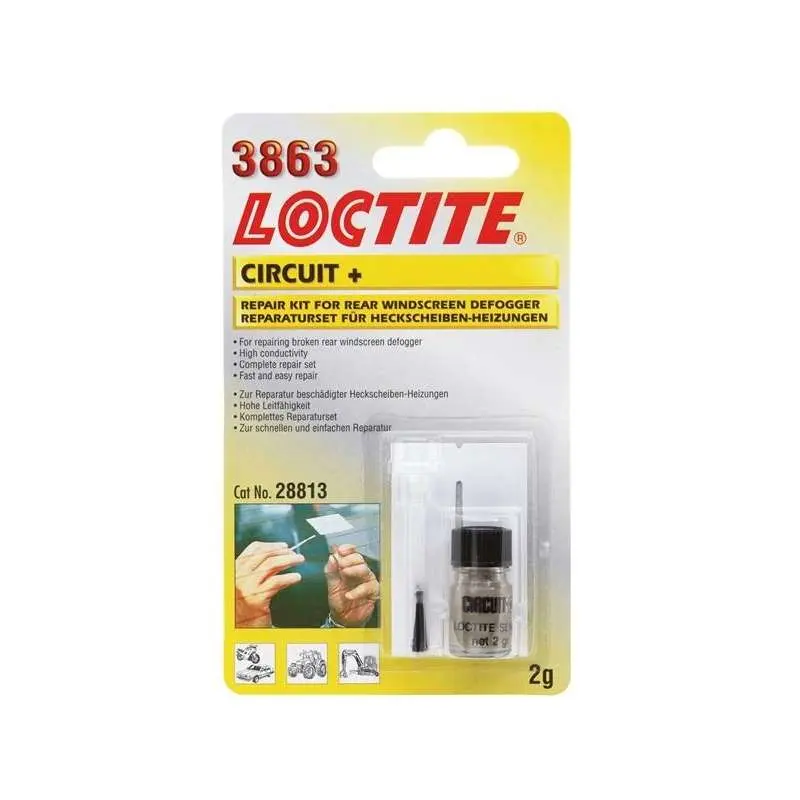 LOCTITE MR 3863 2g - Oprava vyhrievania zadného skla