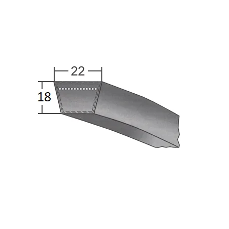 Klinový remeň SPC 2120 Lw/2150 La