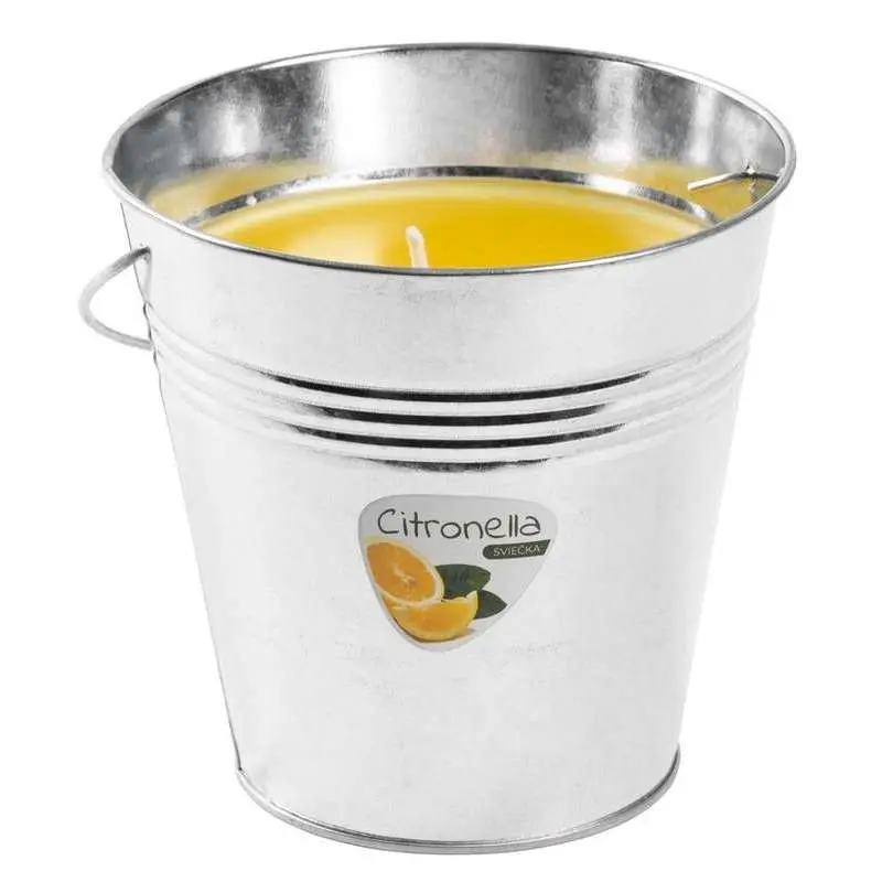 Sviečka citronella Bucket 510g vedierko 2170296