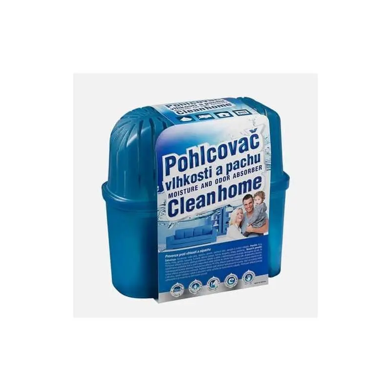 Pohlcovač vlhkosti a pachu CLEANHOME plastová dóza 650 g DEN BRAVEN D0001