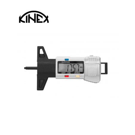 Digitálna mierka výšky dezénu pneumatík 0-25mm KINEX 1119-10