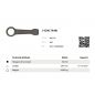 Kľúč uťahovací DIN 7444 36.0x205 KUKKO 406-36