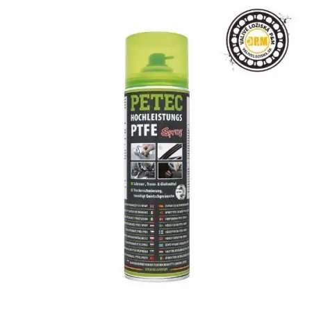 Vysokovýkonný PTFE sprej 500 ml PETEC