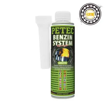 Čistič palivového systému benzínových motorov 300 ml PETEC