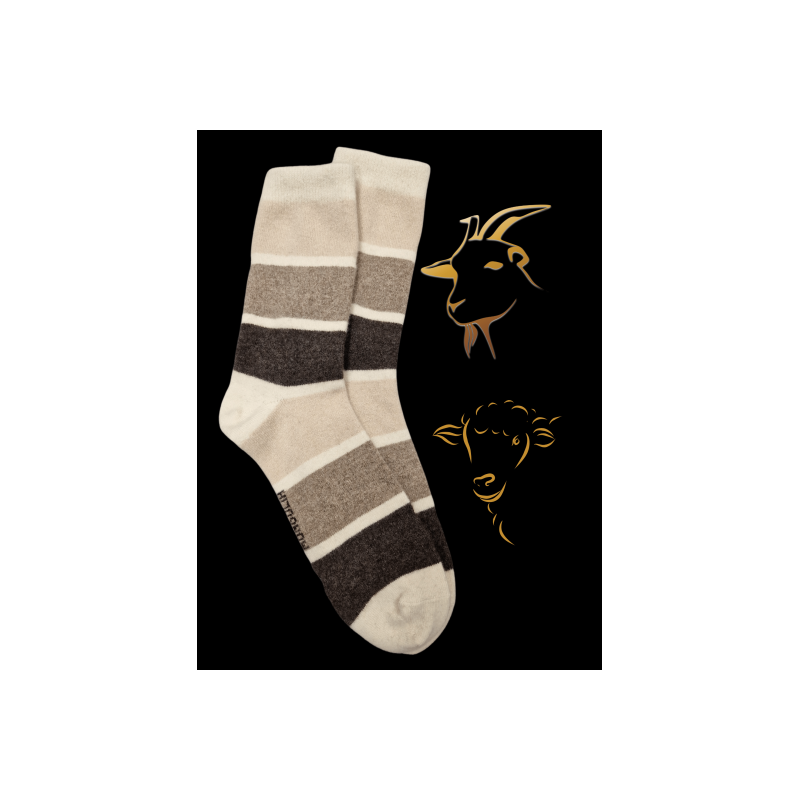 Kašmírové ponožky farebné