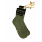 Ponožky z mongolskej vlny zelené