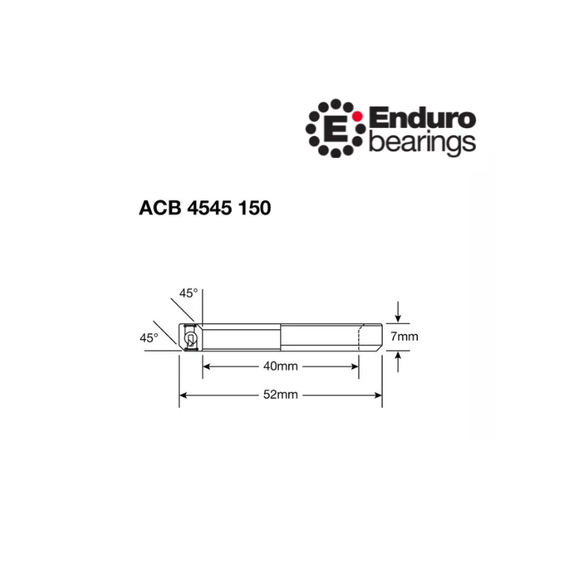 Ložisko ACB 4545150 SS ENDURO