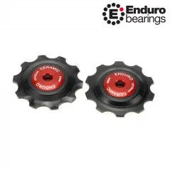 Kladky pre prehadzovačky Campagnolo 10 zubov BKCJ-0000 ENDURO červené