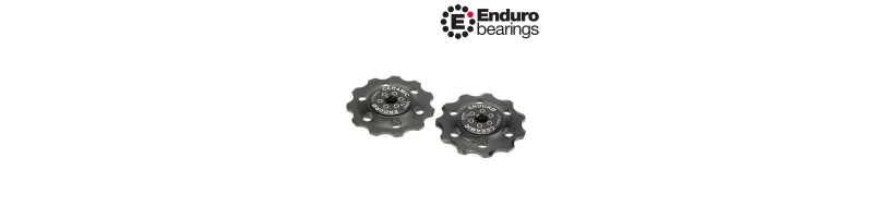 Kladky pre prehadzovačky SHIMANO 11 zubov BKCJ-0205 ENDURO BEARINGS čierne