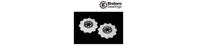 Kladky pre prehadzovačky SHIMANO 11 zubov BKCJ-0300 ENDURO BEARINGS biele