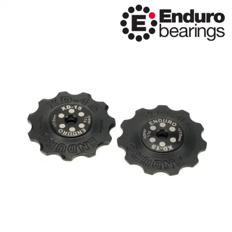 Kladky pre prehadzovačky SHIMANO 11 zubov BKCJ-0301 ENDURO BEARINGS čierne