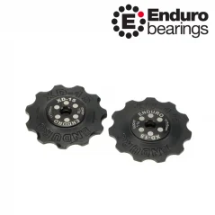 Kladky pre prehadzovačky CAMPAGNOLO 11 zubov BKCJ-0331 ENDURO BEARINGS čierne