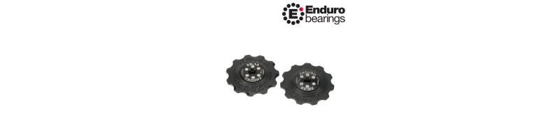 Kladky pre prehadzovačky CAMPAGNOLO 11 zubov BKCJ-0331 ENDURO BEARINGS čierne