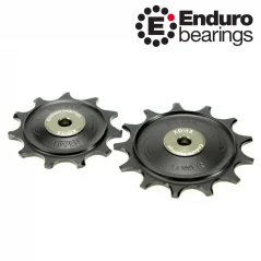 Kladky pre prehadzovačky SHIMANO GRX 11/13 zubov BKCJ-0351 ENDURO BEARINGS čierne