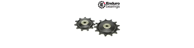 Kladky pre prehadzovačky SHIMANO GRX 11/13 zubov BKCJ-0351 ENDURO BEARINGS čierne