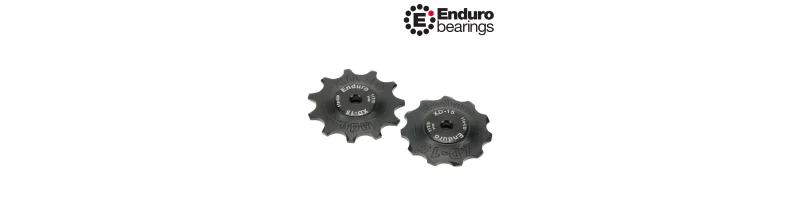 Kladky pre prehadzovačky SHIMANO DURA a ULTEGRA ACE 11 zubov BKCJ-0341 ENDURO BEARINGS čierne