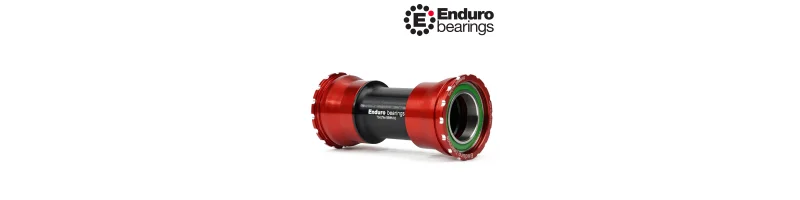 Stredové zloženie BKC-0860 TorqTite BB86/92 SHIMANO 24mm ENDURO BEARINGS červené