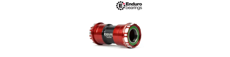 Stredové zloženie BKC-0880 TorqTite BB30 SHIMANO 24mm ENDURO BEARINGS červené