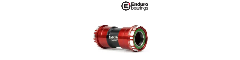 Stredové zloženie BKC-0885 TorqTite BB30A SHIMANO 24mm ENDURO BEARINGS červené