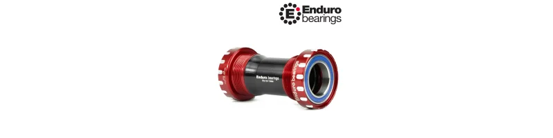 Stredové zloženie BK-6035 BSA 24mm SHIMANO ENDURO BEARINGS červené