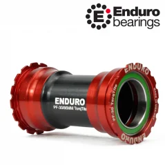 Stredové zloženie BKC-0890 TorqTite BB386 30mm ENDURO BEARINGS červené