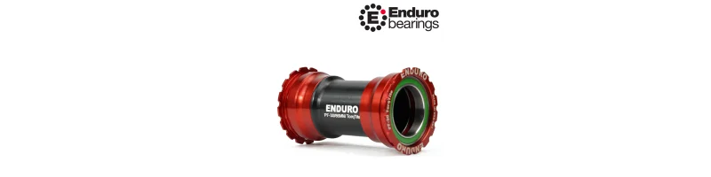 Stredové zloženie BKC-0890 TorqTite BB386 30mm ENDURO BEARINGS červené