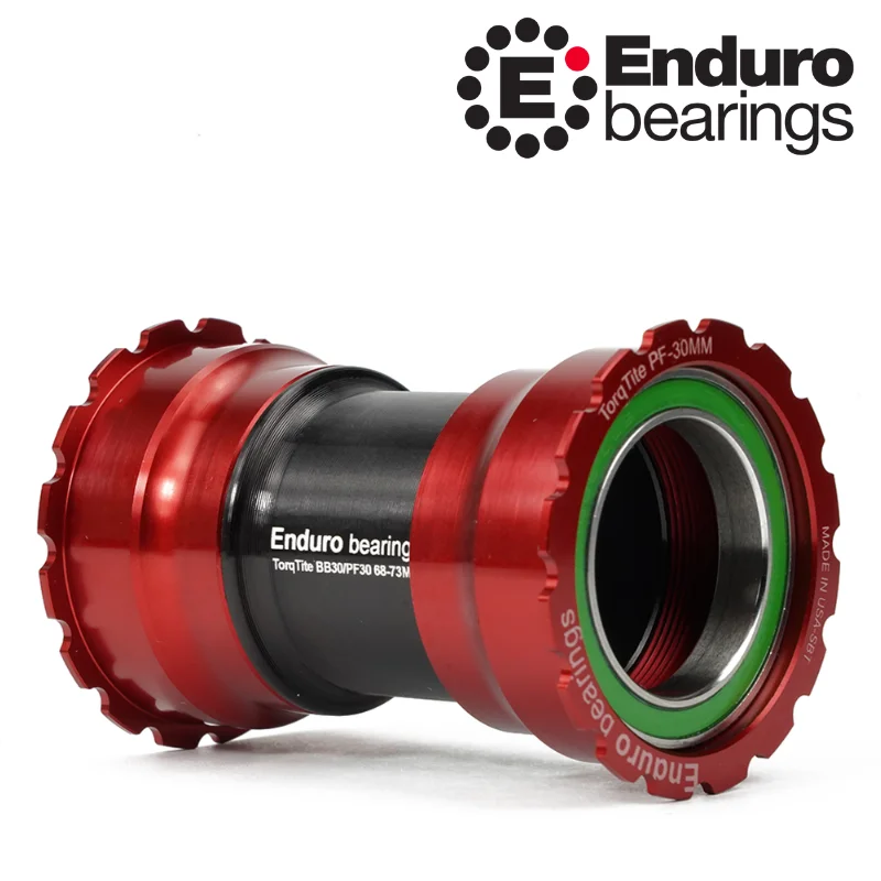 Stredové zloženie BKC-0850 TorqTite PF30 30mm ENDURO BEARINGS červené