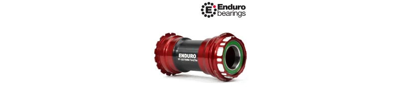 Stredové zloženie BKS-0115 TorqTite BBRight SHIMANO 24mm ENDURO BEARINGS červené