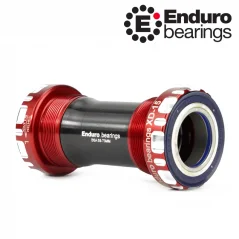 Stredové zloženie BKC-0550 BSA SHIMANO 24mm ENDURO BEARINGS červené