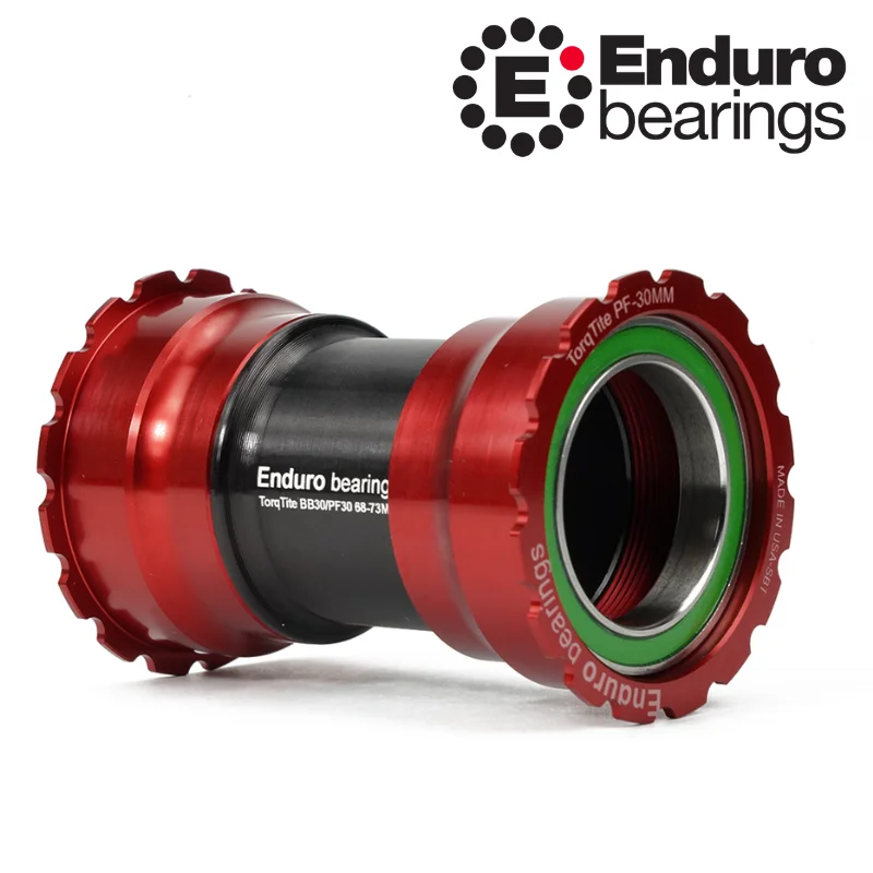 Stredové zloženie BKS-0130 TorqTite PF30 30mm ENDURO BEARINGS červené