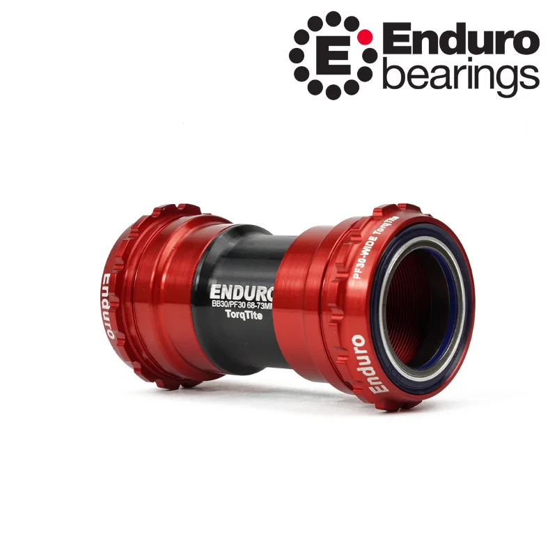 Stredové zloženie BKC-0648 TorqTite PF30 30mm ENDURO BEARINGS červené