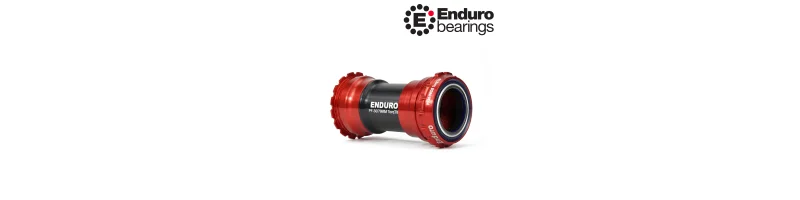 Stredové zloženie BKC-0655 TorqTite BBRight 30mm ENDURO BEARINGS červené