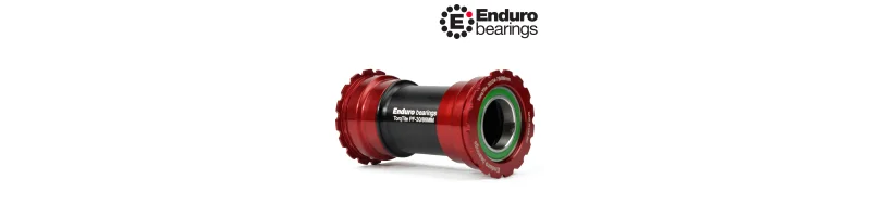 Stredové zloženie BKS-0140 TorqTite BB386 SHIMANO 24mm ENDURO BEARINGS červené