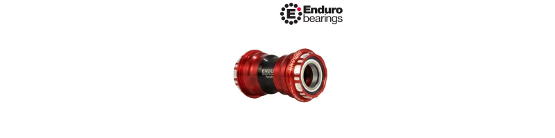 Stredové zloženie BKC-0670 TorqTite PF30 24mm Shimano ENDURO BEARINGS červené