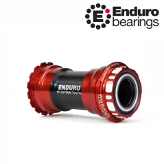 Stredové zloženie BKC-0675 TorqTite BBRight 24mm Shimano ENDURO BEARINGS červené