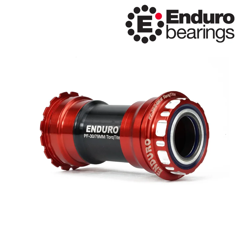 Stredové zloženie BKC-0675 TorqTite BBRight 24mm Shimano ENDURO BEARINGS červené