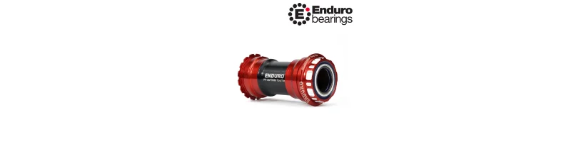 Stredové zloženie BKC-0675 TorqTite BBRight 24mm Shimano ENDURO BEARINGS červené