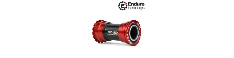 Stredové zloženie BKC-0695 TorqTite BB386 24mm Shimano ENDURO BEARINGS červené