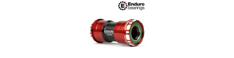 Stredové zloženie BKS-0145 TorqTite BB30A SHIMANO 24mm ENDURO BEARINGS červené