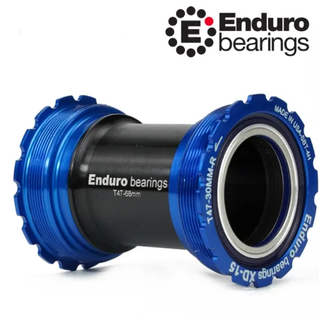 Stredové zloženie BKC-0722 T47-vnútorné 30mm ENDURO BEARINGS modré