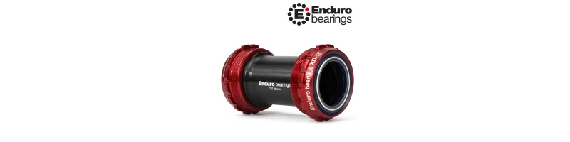 Stredové zloženie BKC-0730 T47-vnútorné 30mm ENDURO BEARINGS červené