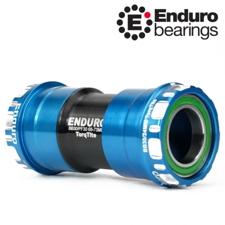 Stredové zloženie BKS-0152 TorqTite BB30 SHIMANO 24mm ENDURO BEARINGS modré